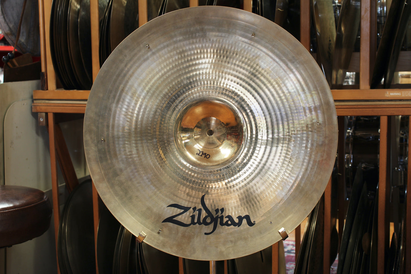 Used 2012 Zildjian 20" A Custom Sizzle Ride 2190g