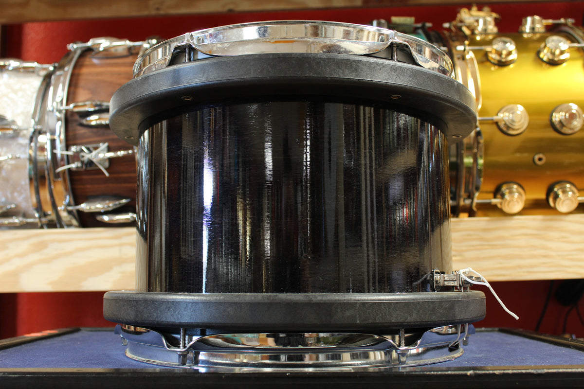 1990s Peavey 10x12 Radial Pro 751 Snare Drum in Black Lacquer
