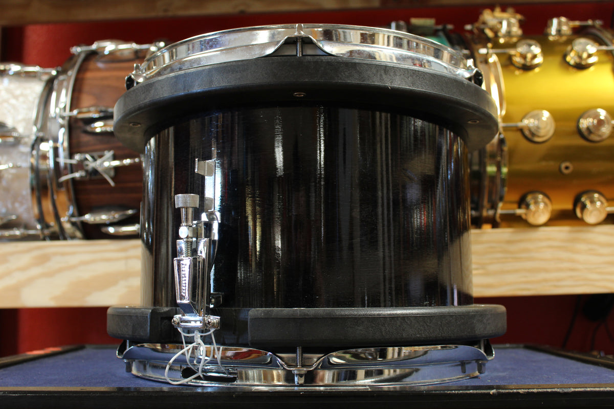 1990s Peavey 10x12 Radial Pro 751 Snare Drum in Black Lacquer
