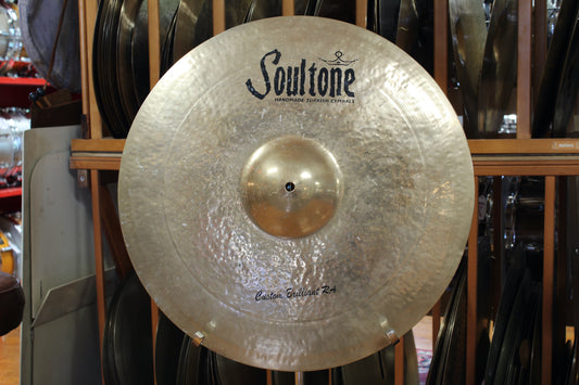 Used Soultone 21" Custom Brilliant RA Ride 3043g