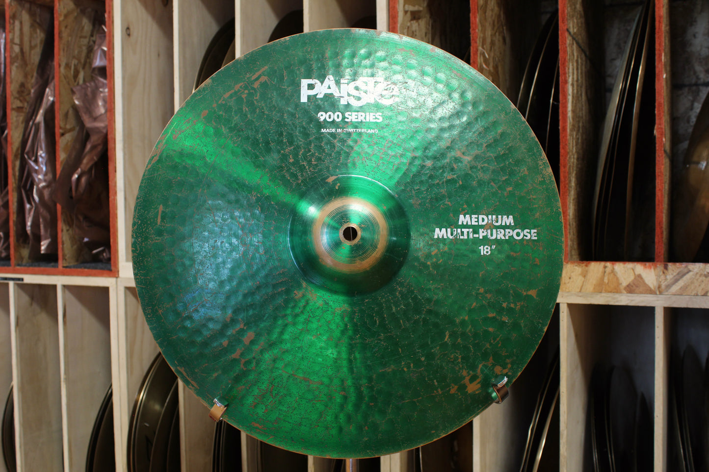 1986 Paiste 18" 900 Series Medium Multi-Purpose Cymbal 2069g