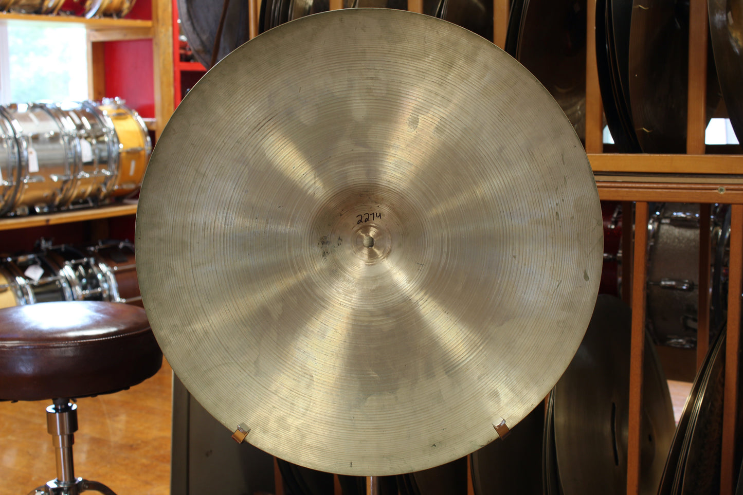 1960s A. Zildjian 20" Medium Ride 2274g