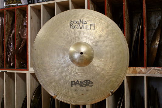 1997 Paiste 20" Sound Formula Full Ride 2485g