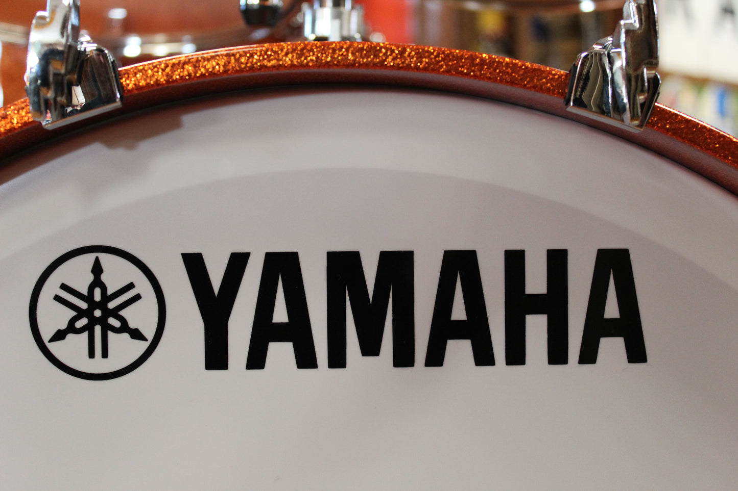 Yamaha Absolute Hybrid Maple 4-piece Shell Pack 22/16/12/10 - Orange Sparkle