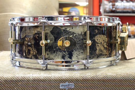 2024 Noble & Cooley SS Maple 5"x14" in Black & Gold Galaxy Lacquer