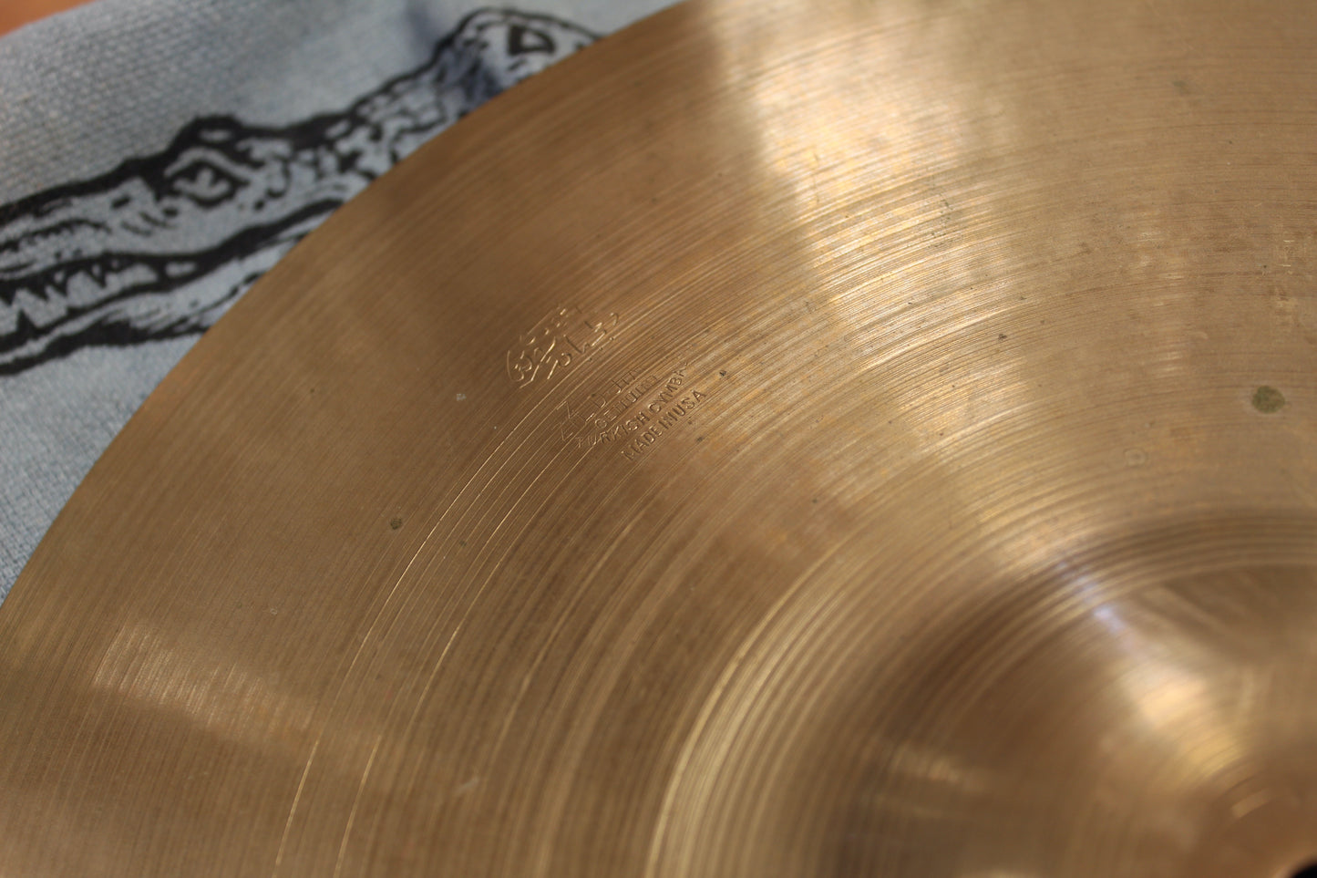 1930/40s A. Zildjian 12" First Stamp Hi-Hats 460/470g