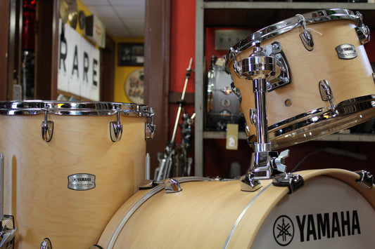 Yamaha TMP8F3 Tour Custom 3-piece Shell Pack 18x14 14×13 12×8 - Butterscotch Satin