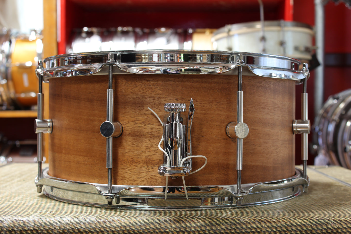 2024 Kerf Drum Co. 6.5x14 Mahogany Snare Drum