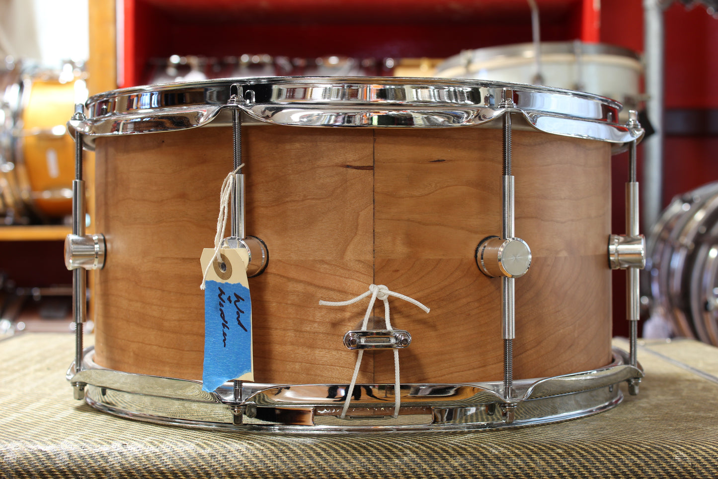 2024 Kerf Drum Co. 7x14 Cherry Snare Drum