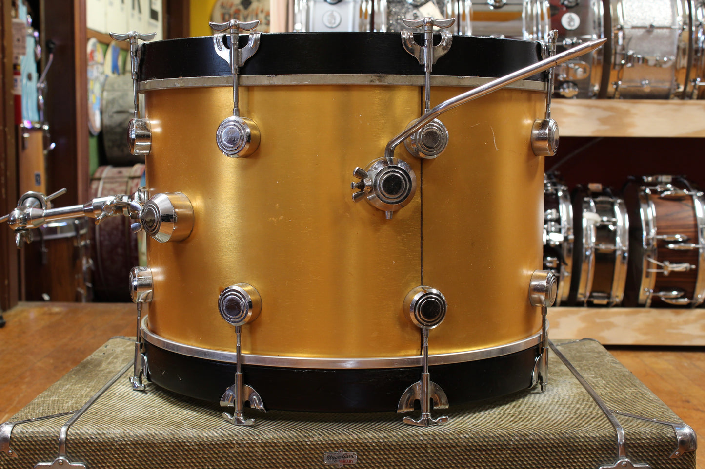 1960s George Hayman Vibra Sonic Outfit in Gold Ingot 14x20 9x13 16x16