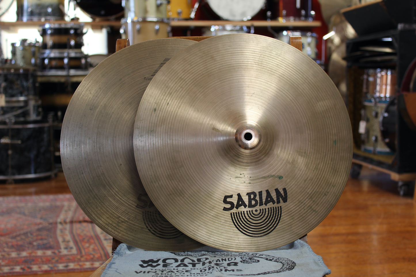 Sabian 14" AA Medium Hats 1056/1470g