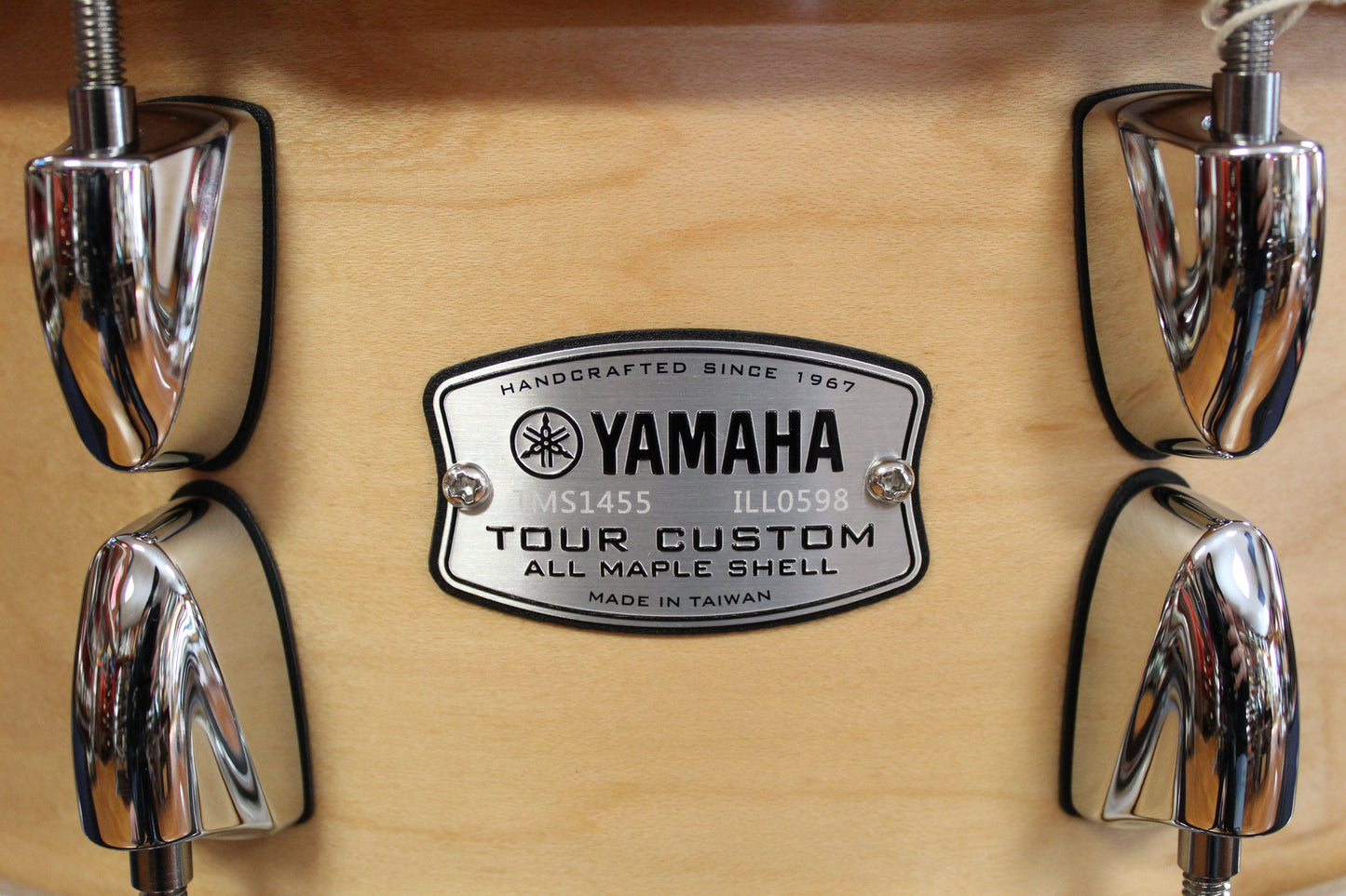 Yamaha 14x5.5 Tour Custom Maple Snare Drum - Butterscotch Satin