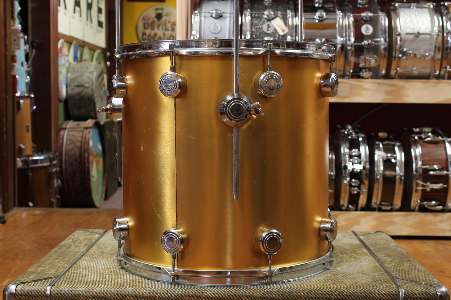 1960s George Hayman Vibra Sonic Outfit in Gold Ingot 14x20 9x13 16x16