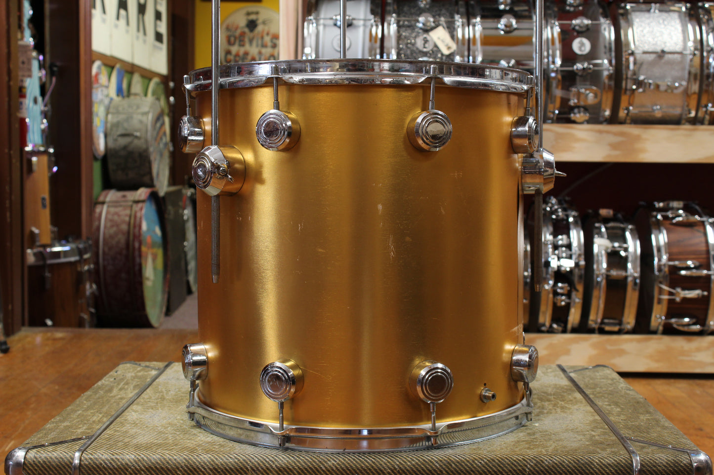 1960s George Hayman Vibra Sonic Outfit in Gold Ingot 14x20 9x13 16x16