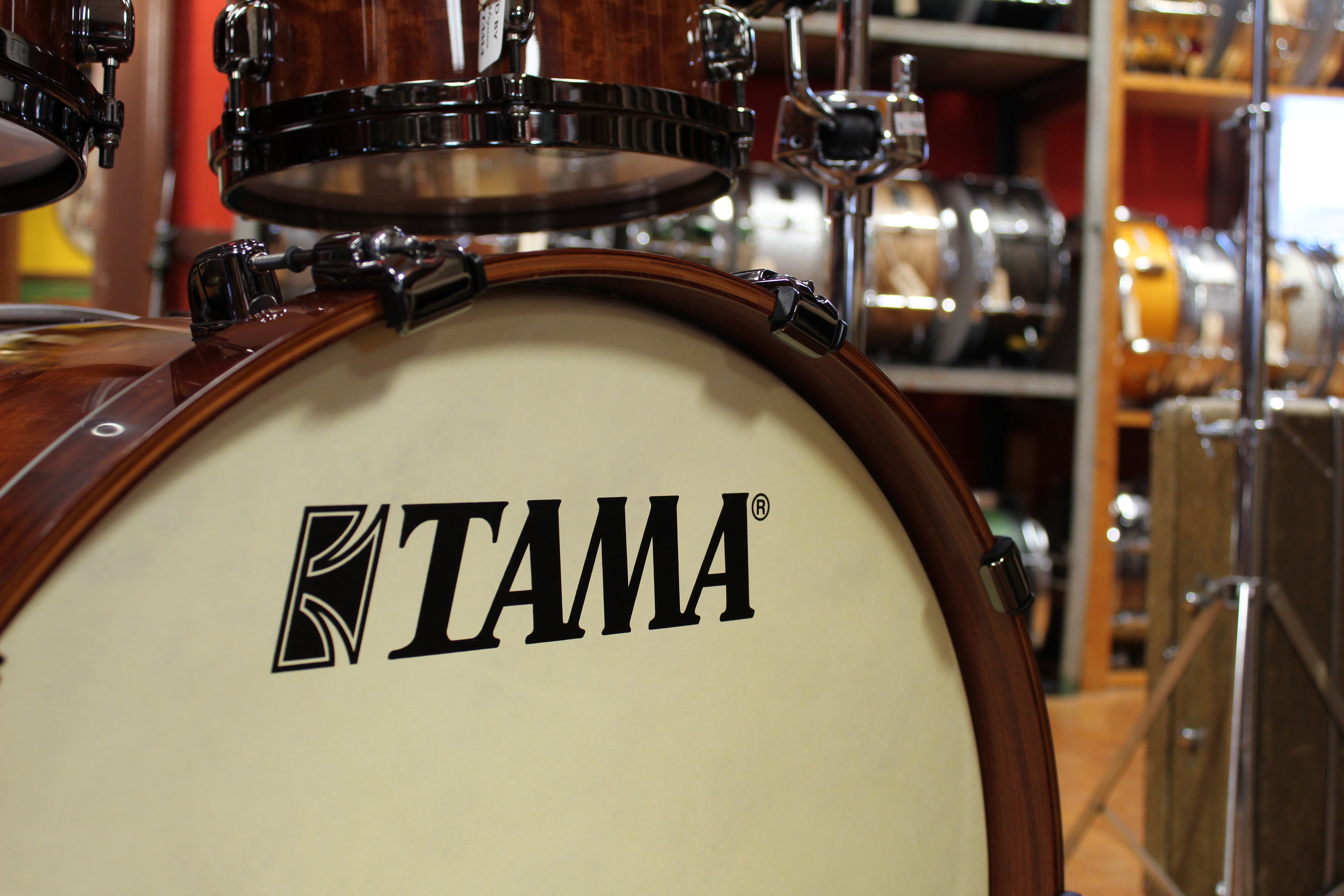 Tama Starclassic Bubinga 5-piece Figured Gloss African Cherry