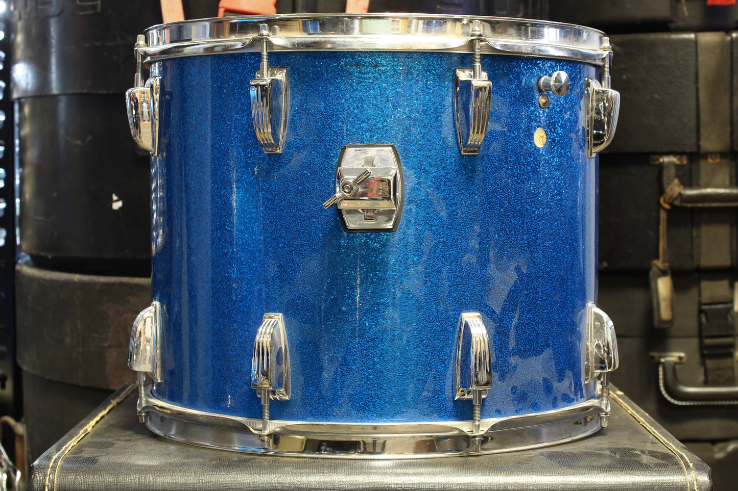 1960's Ludwig 12"x15" Tom in Blue Sparkle