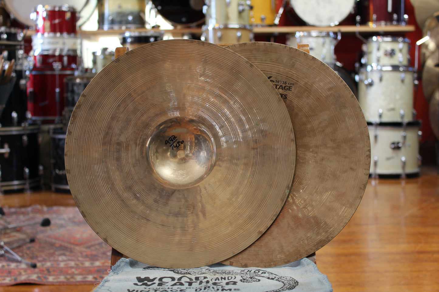 Sabian 14" AAX Stage Hats 982/1430g