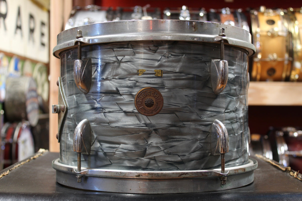 1950s Gretsch Progressive Jazz Outfit in Midnight Blue Pearl 14x20 8x12 16x16