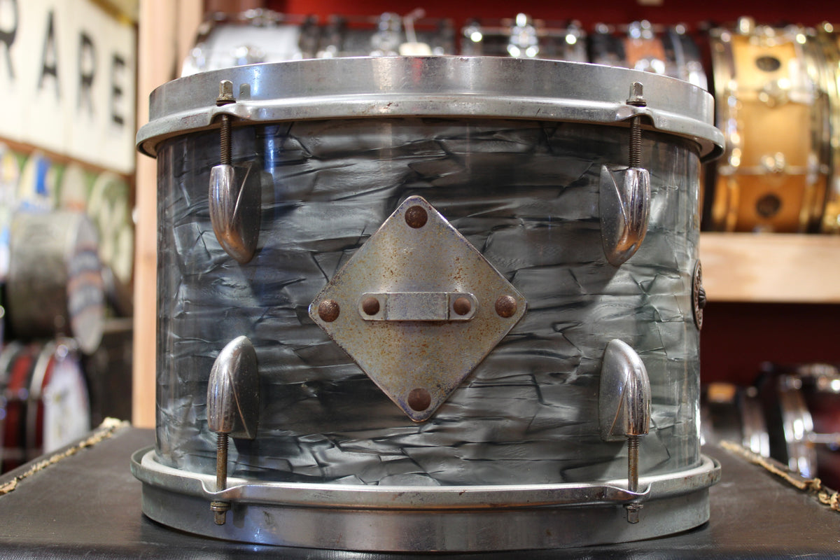 1950s Gretsch Progressive Jazz Outfit in Midnight Blue Pearl 14x20 8x12 16x16