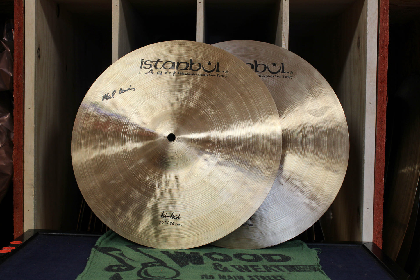 Istanbul Agop 14" Mel Lewis Hi-Hats 827/1040g