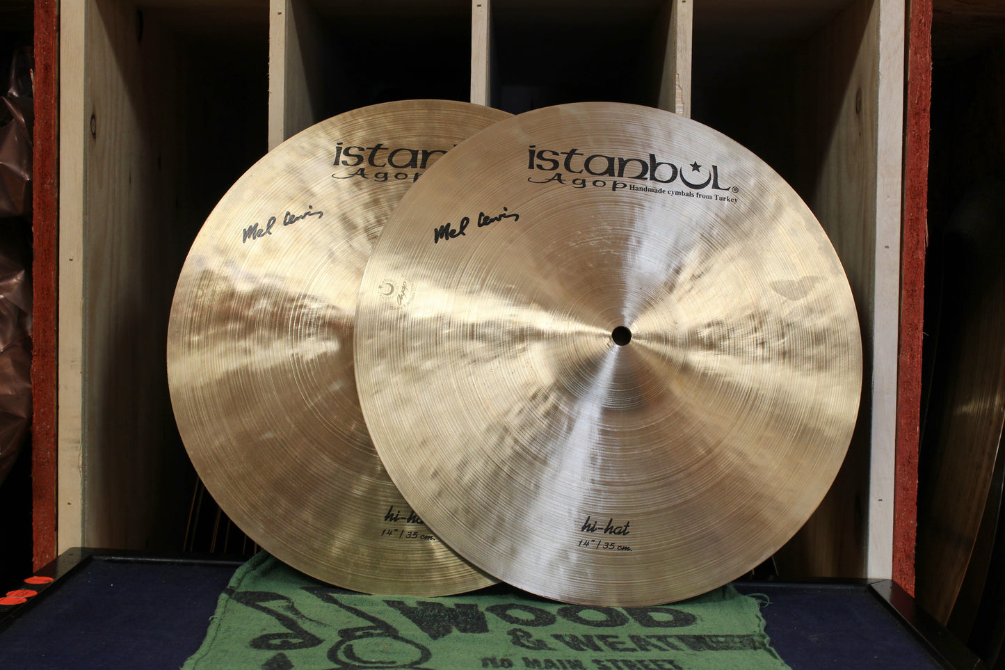 Istanbul Agop 14" Mel Lewis Hi-Hats 827/1040g