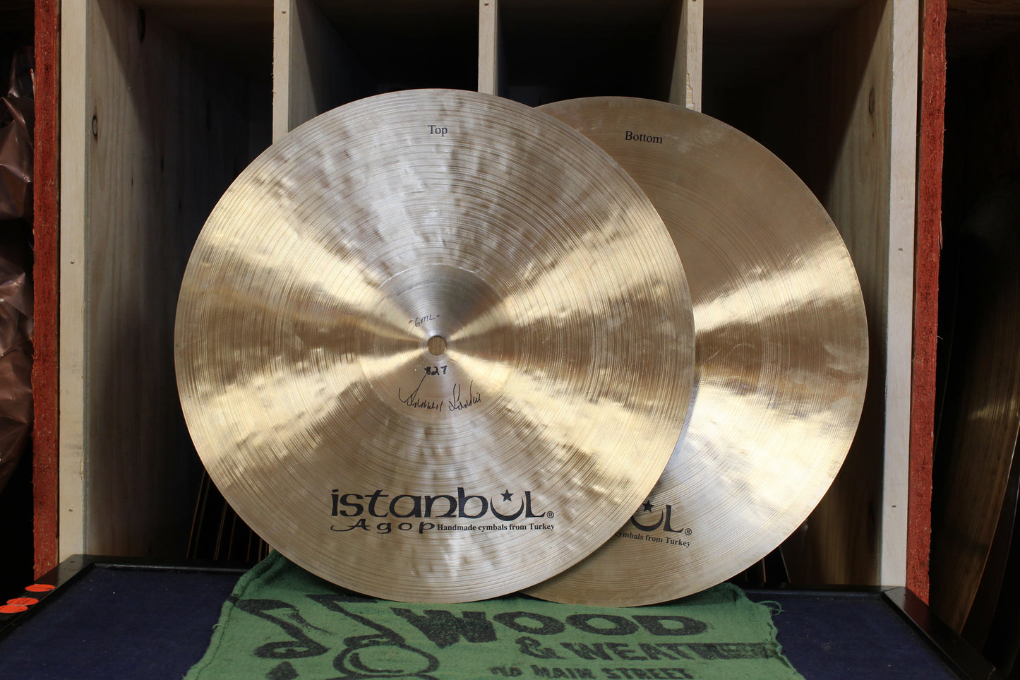Istanbul Agop 14" Mel Lewis Hi-Hats 827/1040g