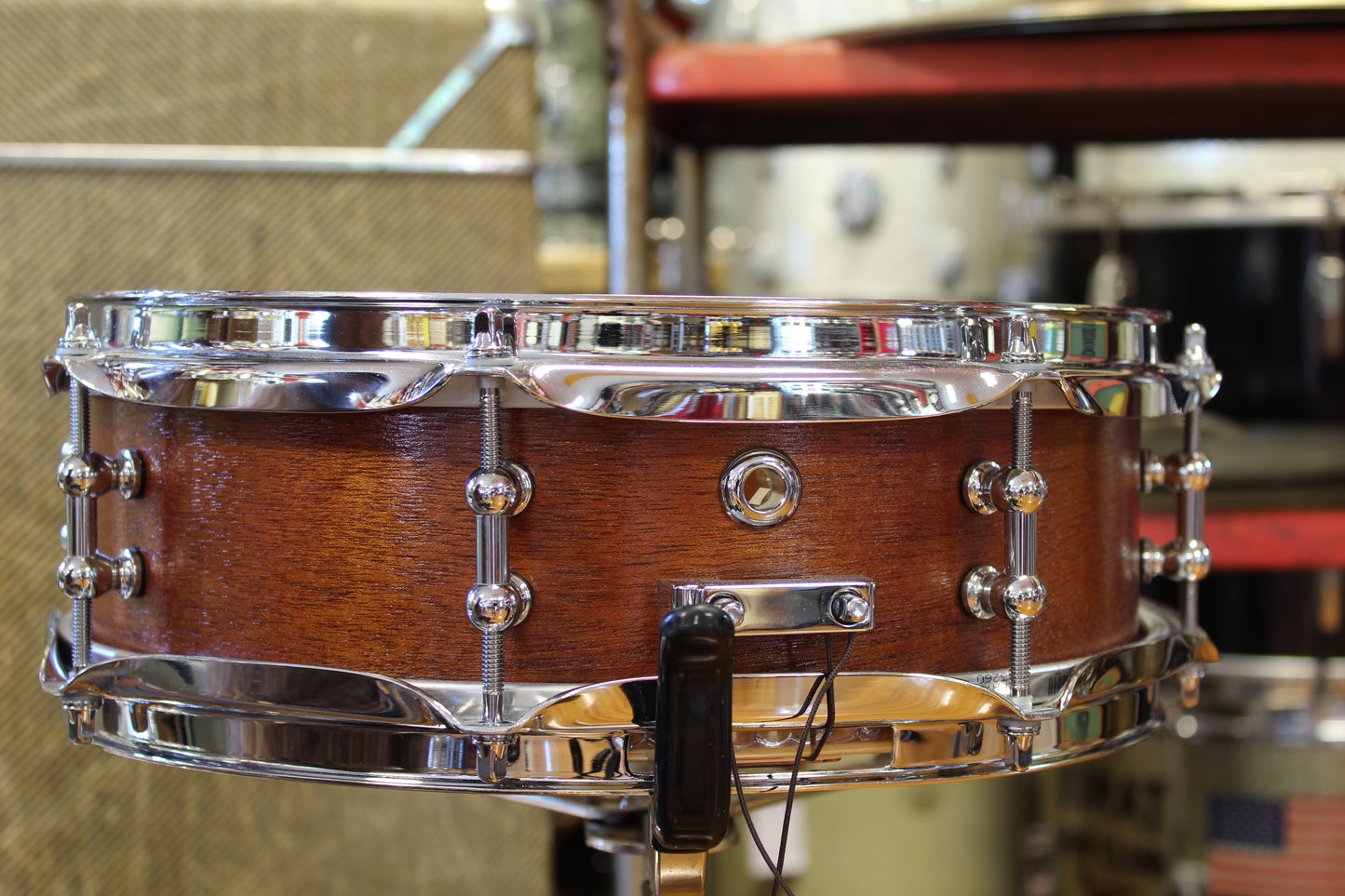 Standard Drum Company 4.5"x12" Mahogany Snare Drum