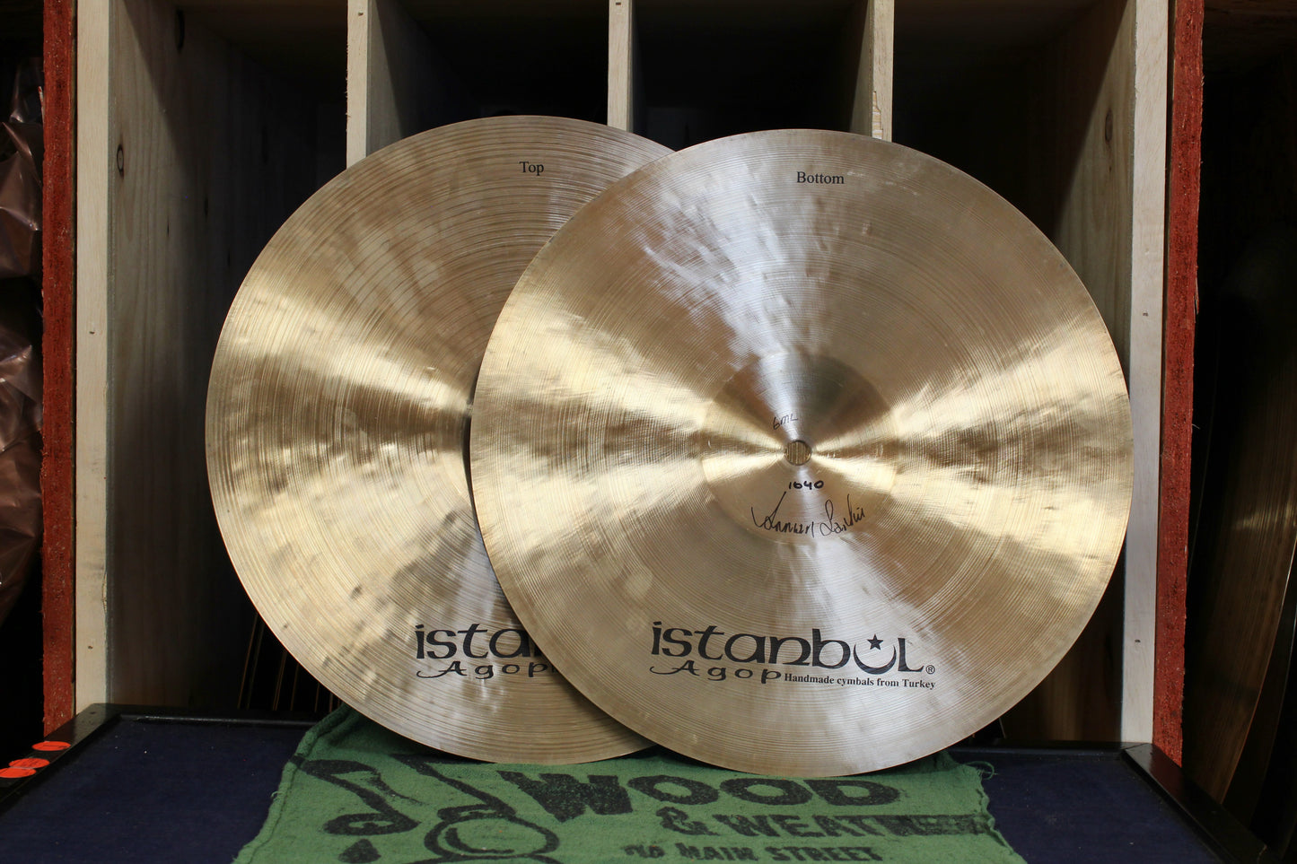 Istanbul Agop 14" Mel Lewis Hi-Hats 827/1040g