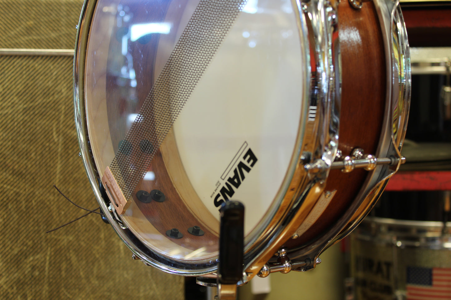 Standard Drum Company 4.5"x12" Mahogany Snare Drum