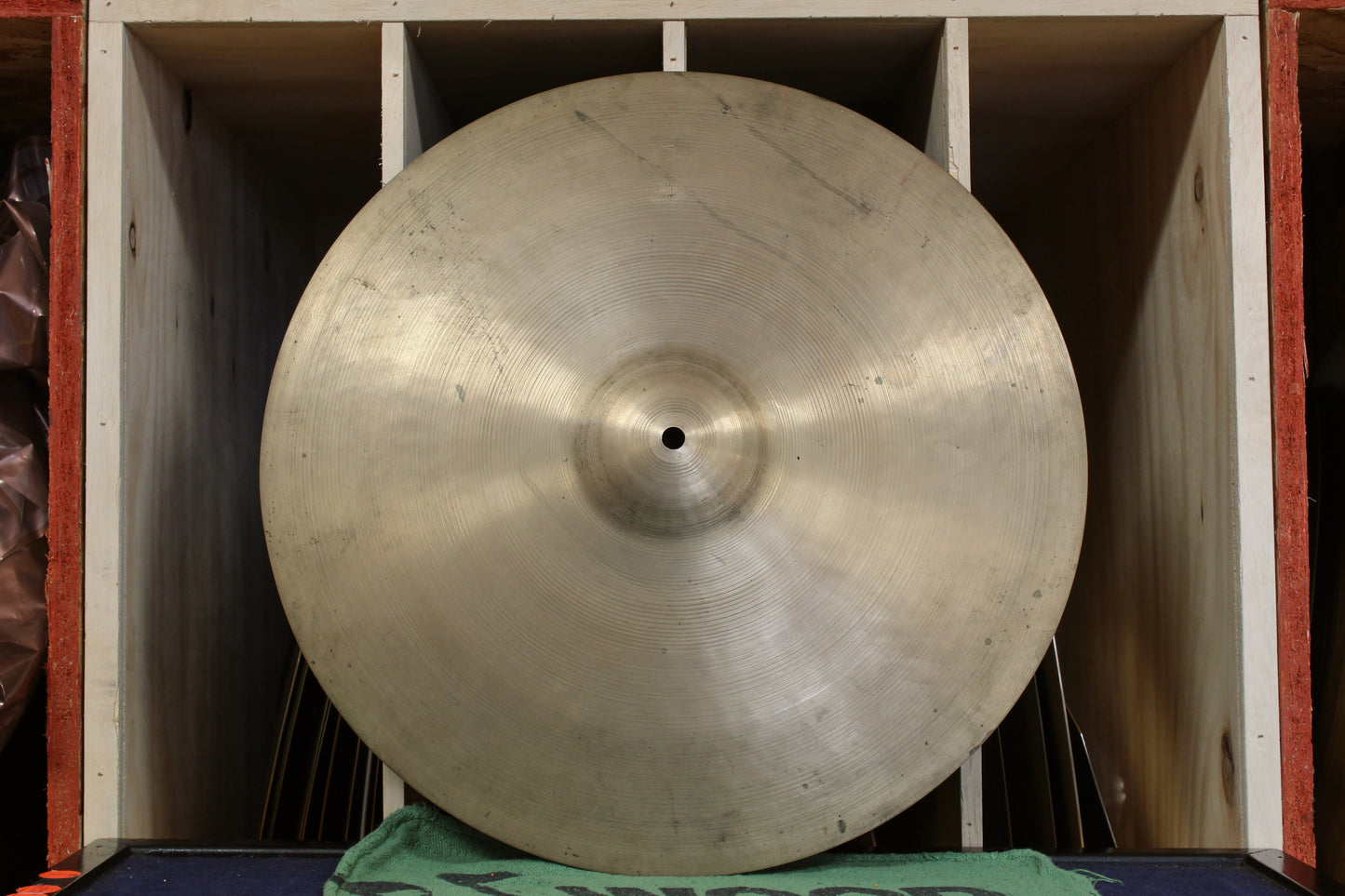 1930-40s A. Zildjian 16 1/8" First Stamp Crash 712g