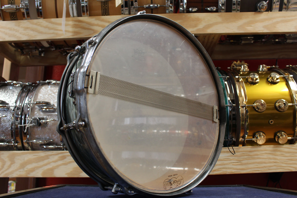 1950s Gretsch 4x14 Max Roach Signature Snare Drum in Midnight Blue Pearl