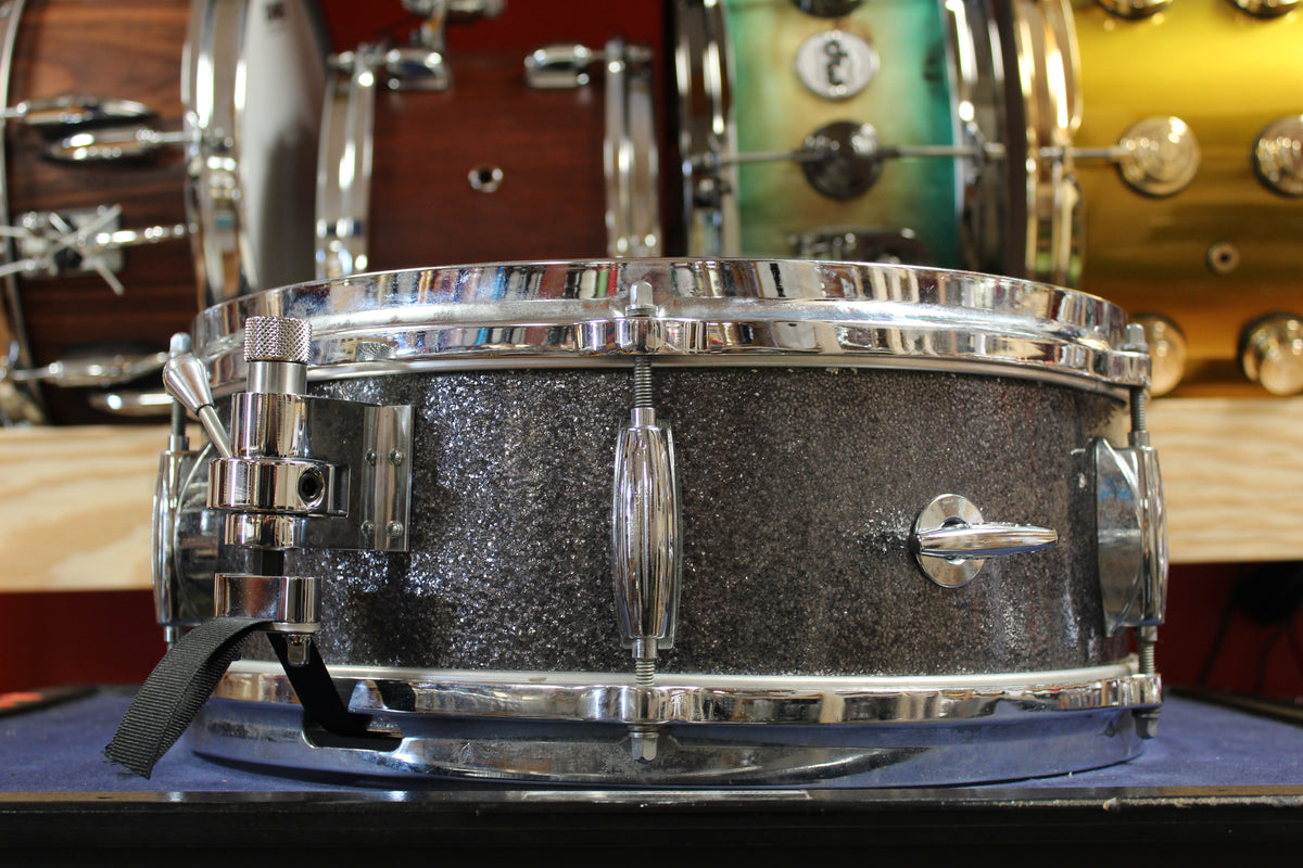1960s Gretsch 5x14 Dixieland Snare Drum in Starlight Sparkle
