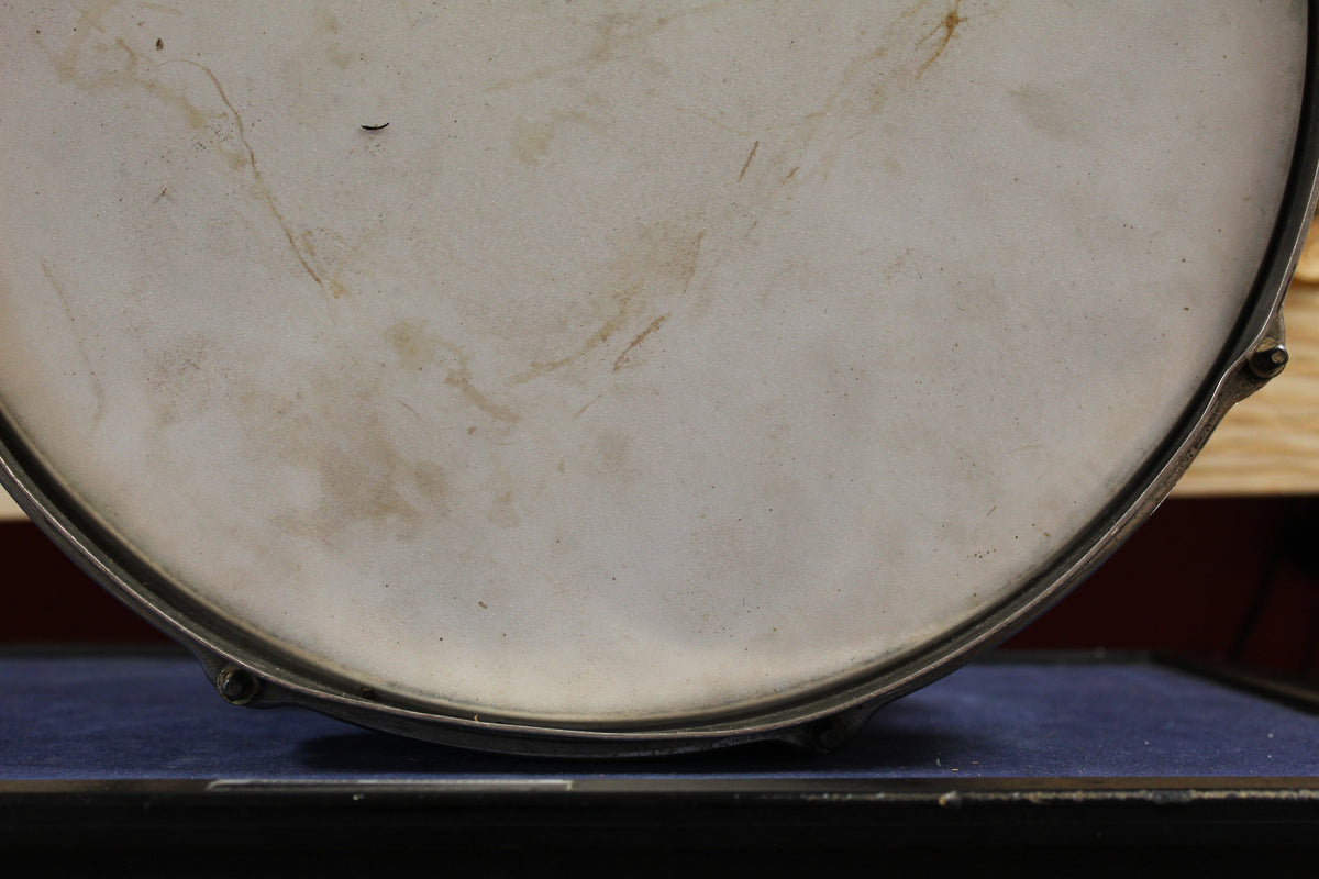 1940s Leedy 6.5x14 Broadway Snare Drum in Matte Black