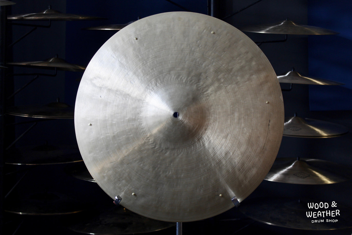 Mongiello Cymbals 20" Prestige Series Type III Eric Binder Signature Ride Cymbal w/ Rivets 2042g