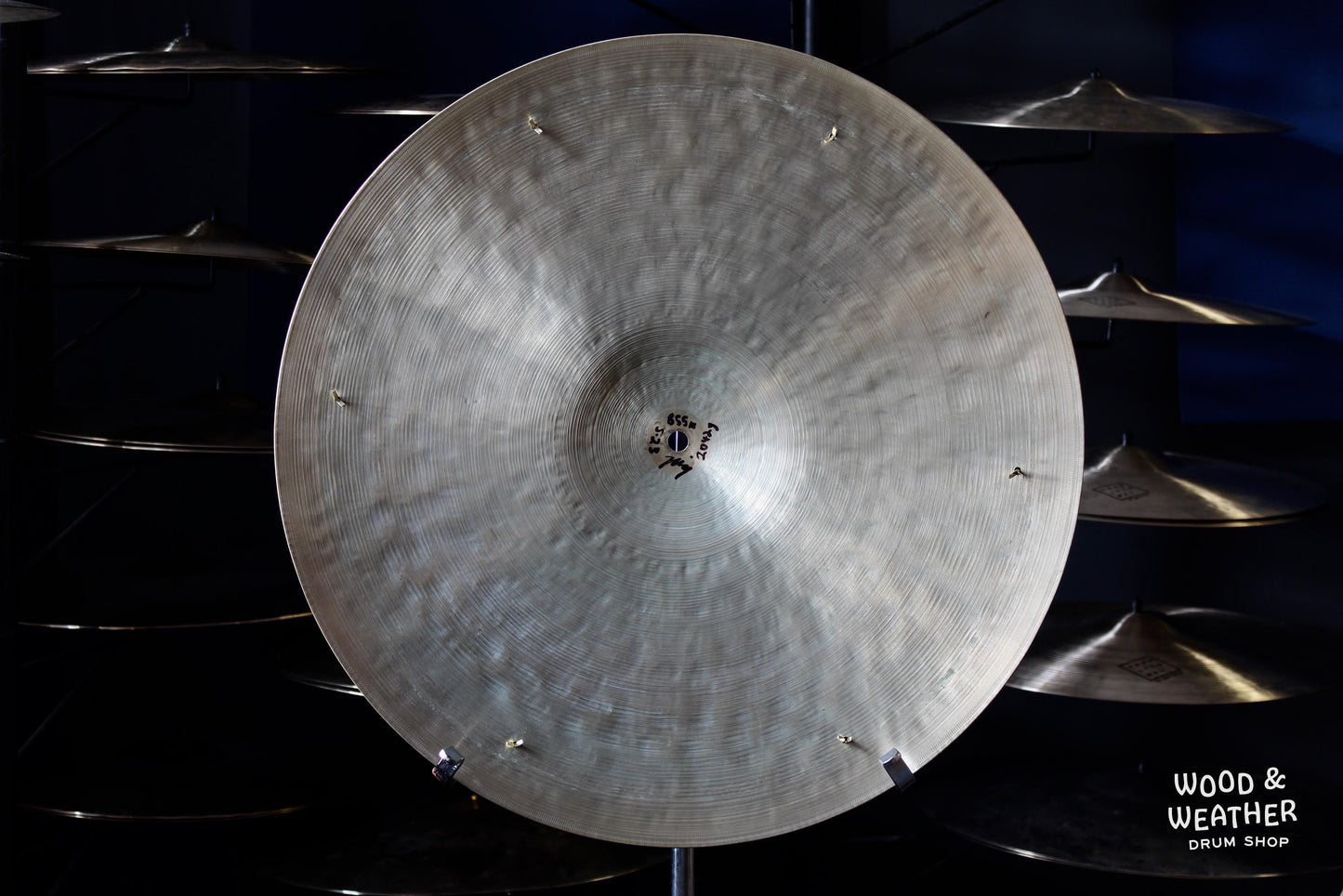 Mongiello Cymbals 20" Prestige Series Type III Eric Binder Signature Ride Cymbal w/ Rivets 2042g