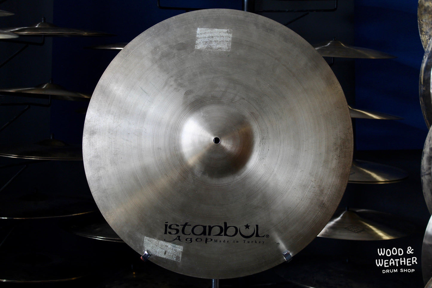 Used Istanbul Agop 22" Xist Ride Cymbal 1950g