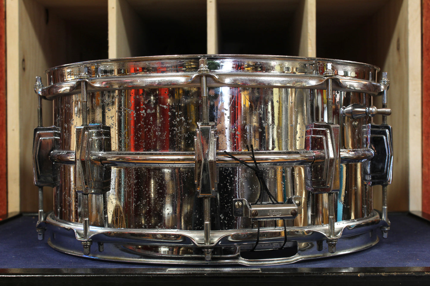 1960s Ludwig LM402 6.5x14 Supraphonic Snare Drum