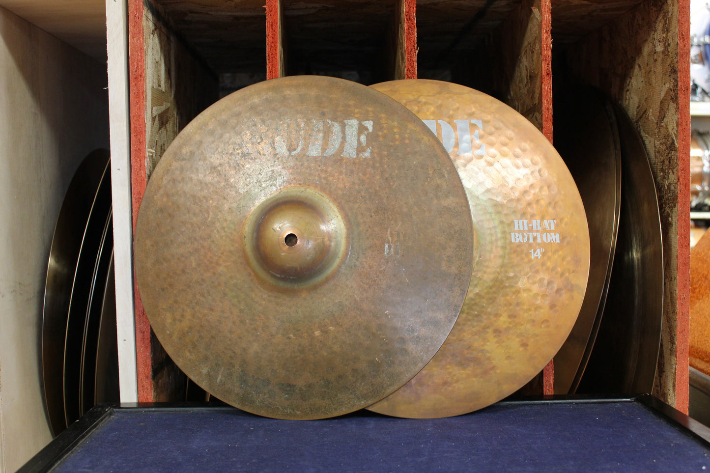 1982 Paiste 14" RUDE Hi-Hats 893/1151g