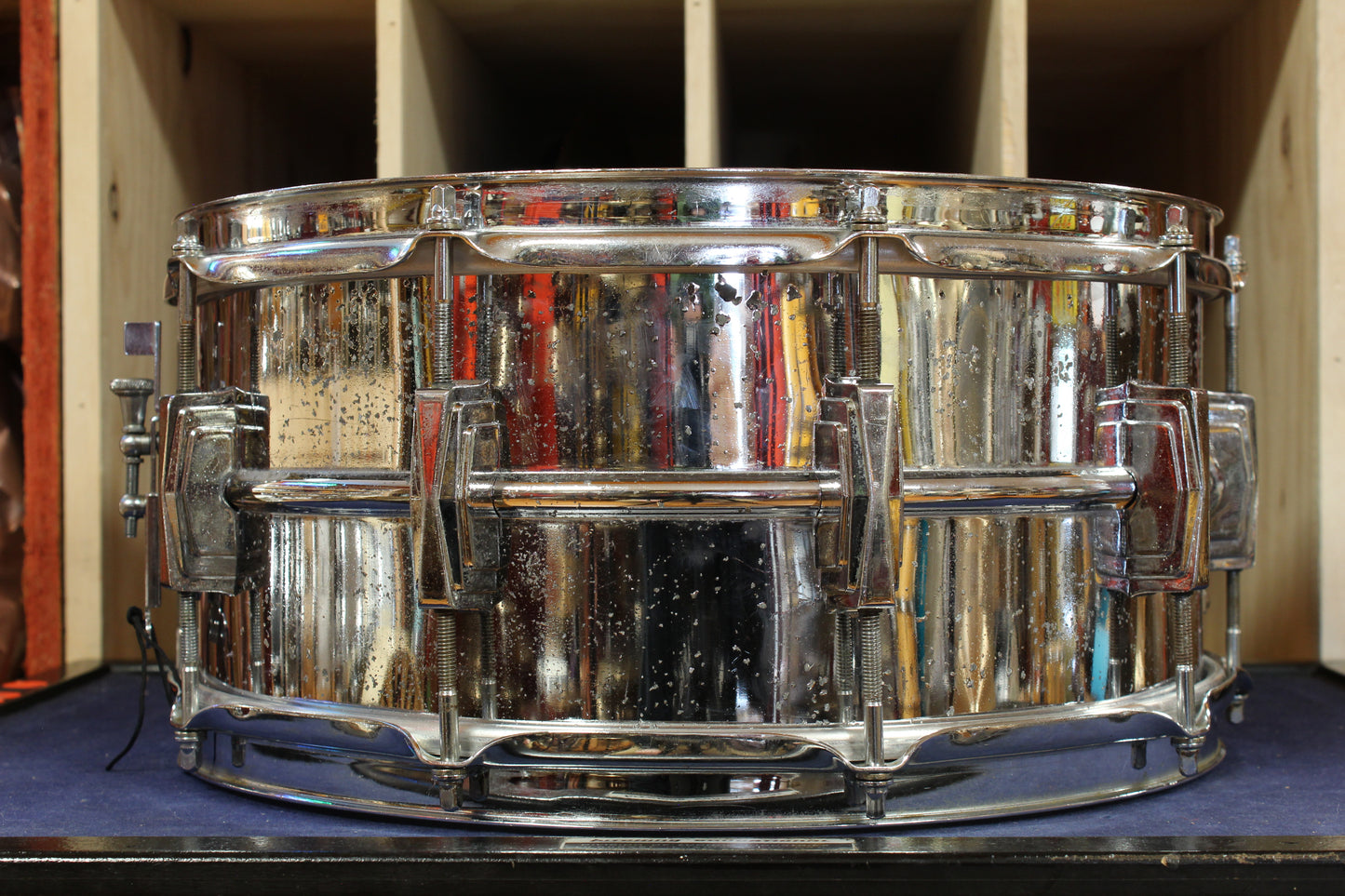 1960s Ludwig LM402 6.5x14 Supraphonic Snare Drum