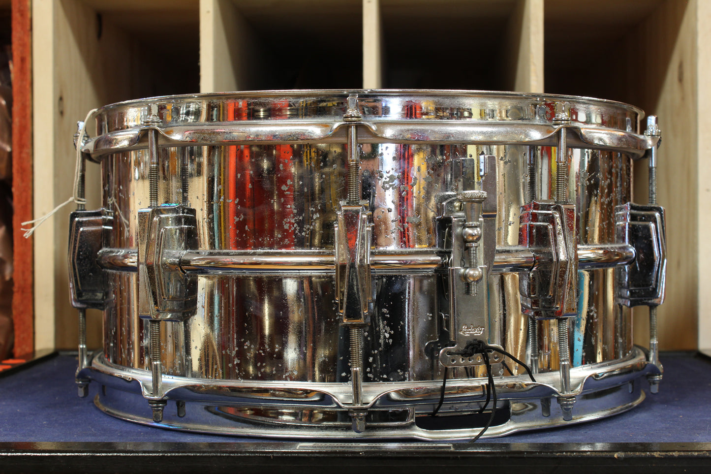 1960s Ludwig LM402 6.5x14 Supraphonic Snare Drum