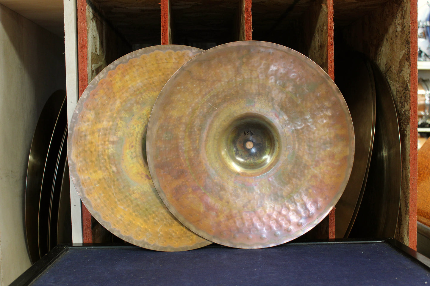 1982 Paiste 14" RUDE Hi-Hats 893/1151g