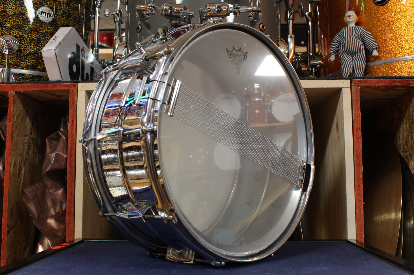 1960s Ludwig LM402 6.5x14 Supraphonic Snare Drum