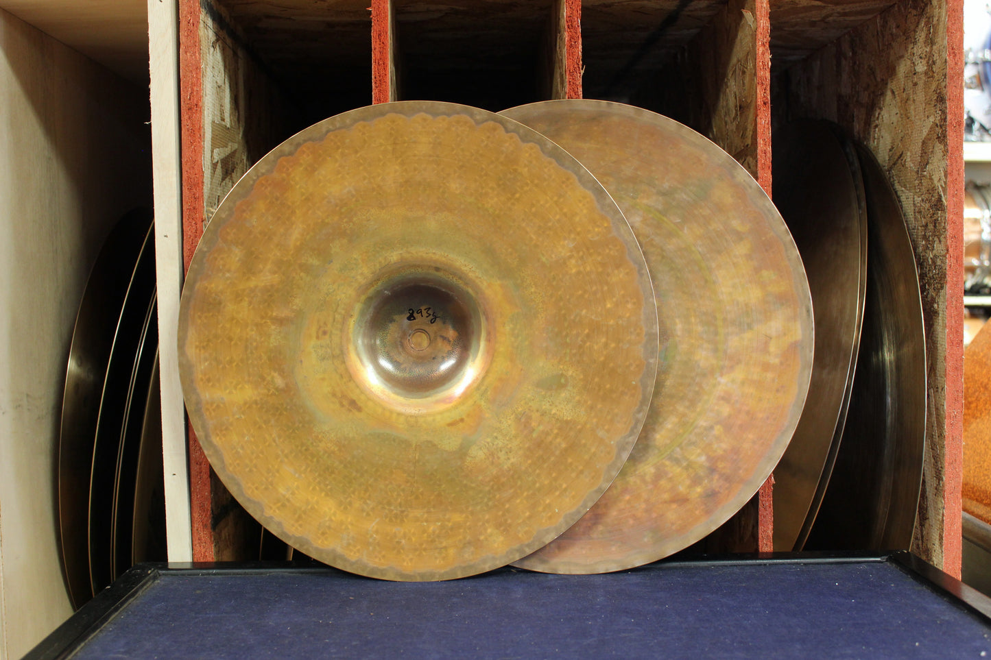 1982 Paiste 14" RUDE Hi-Hats 893/1151g