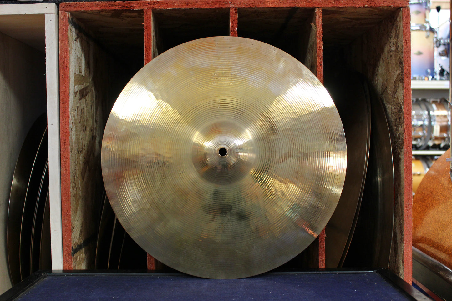 1960s Paiste 16" Solid Stamp Crash 1189g