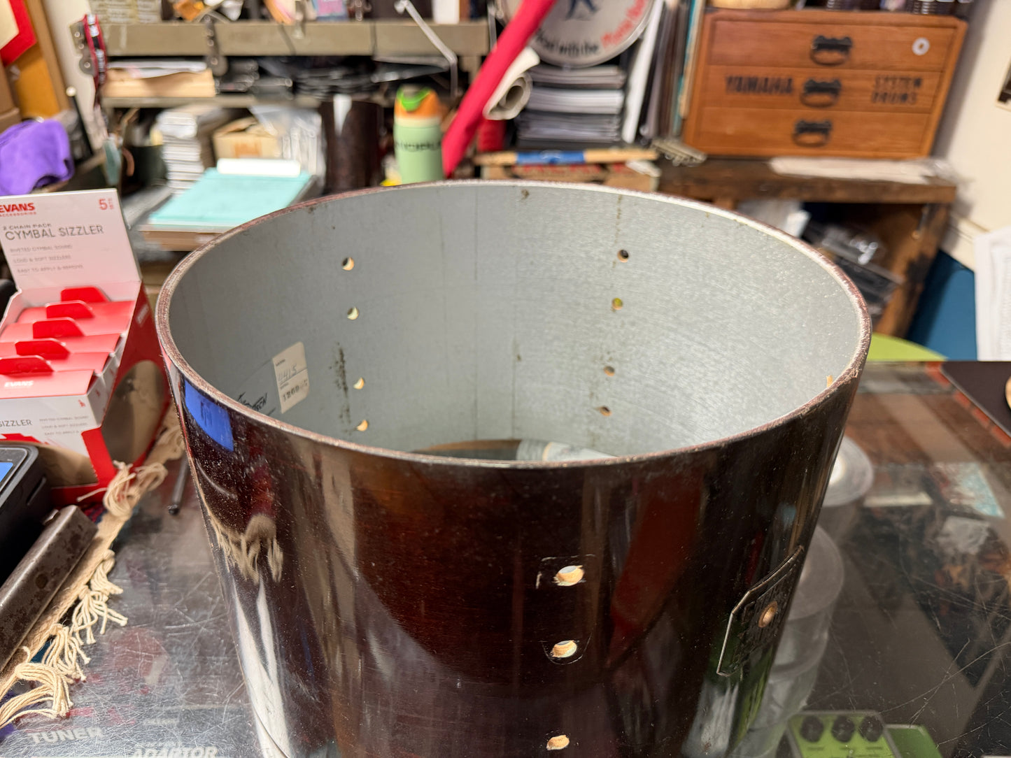 1980s Gretsch 8"x12" Tom Shell Walnut