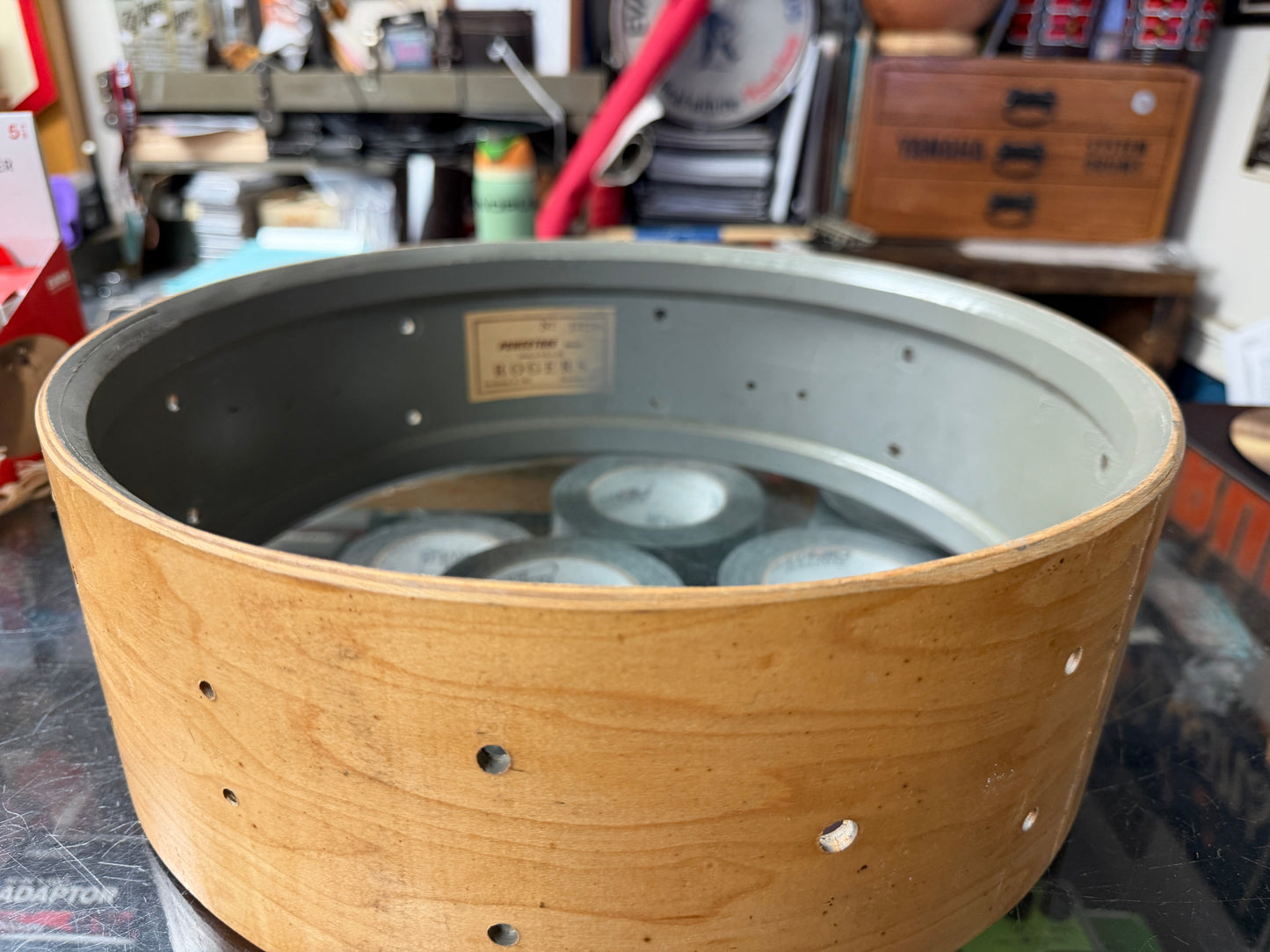 1960s Rogers Powertone 5"x14" Snare Shell - Cleveland, OH