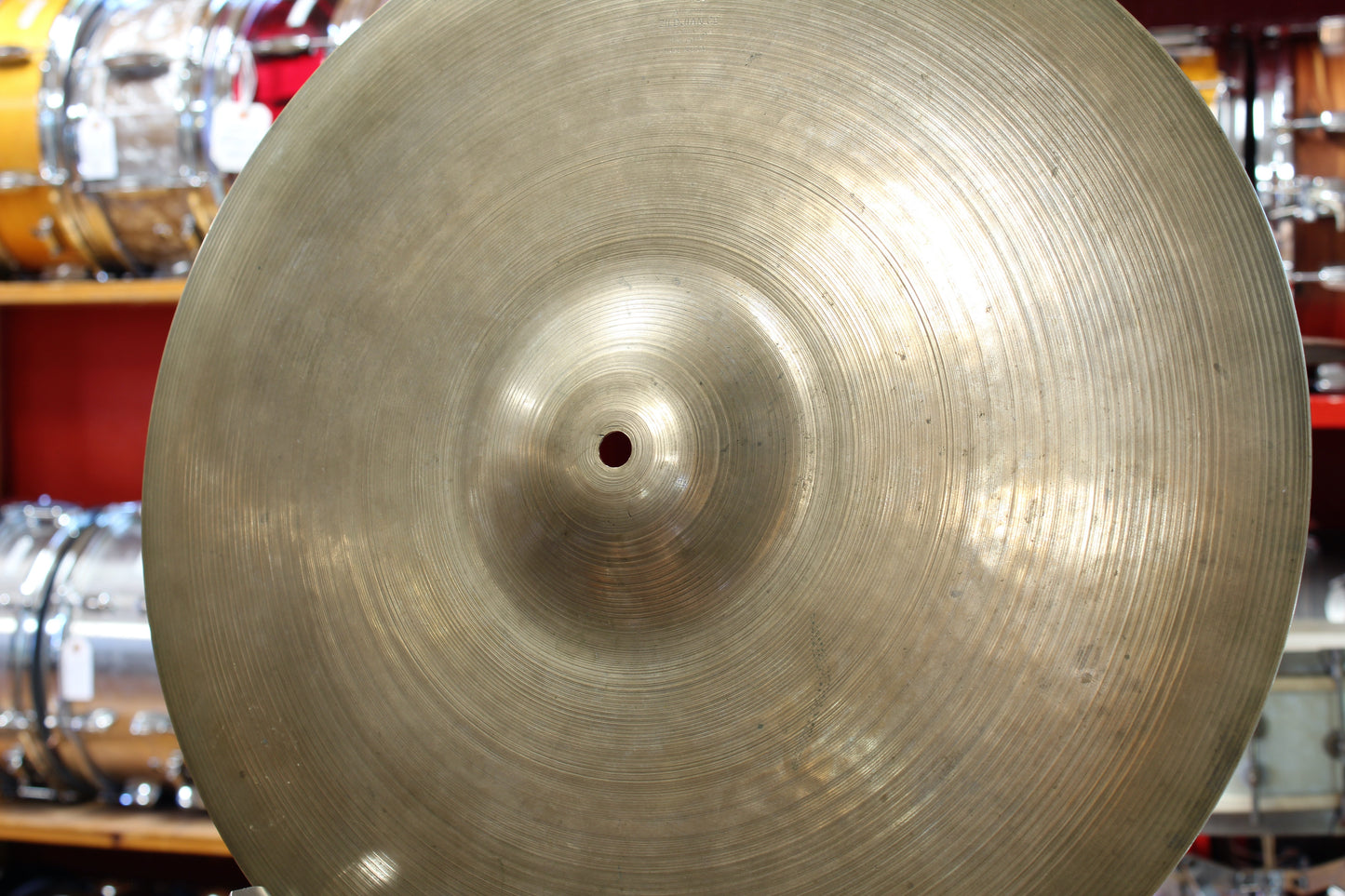 1950s A. Zildjian 18" Small Stamp Ride 2030g