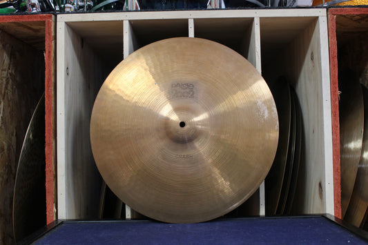 1980 Paiste 16" 2002 Black Label Crash 1021g