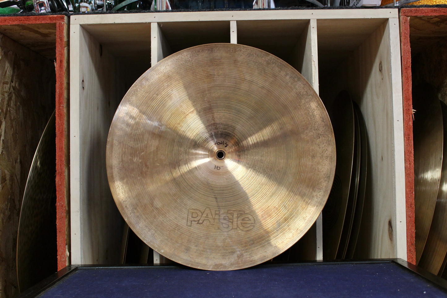 1980 Paiste 16" 2002 Black Label Crash 1021g