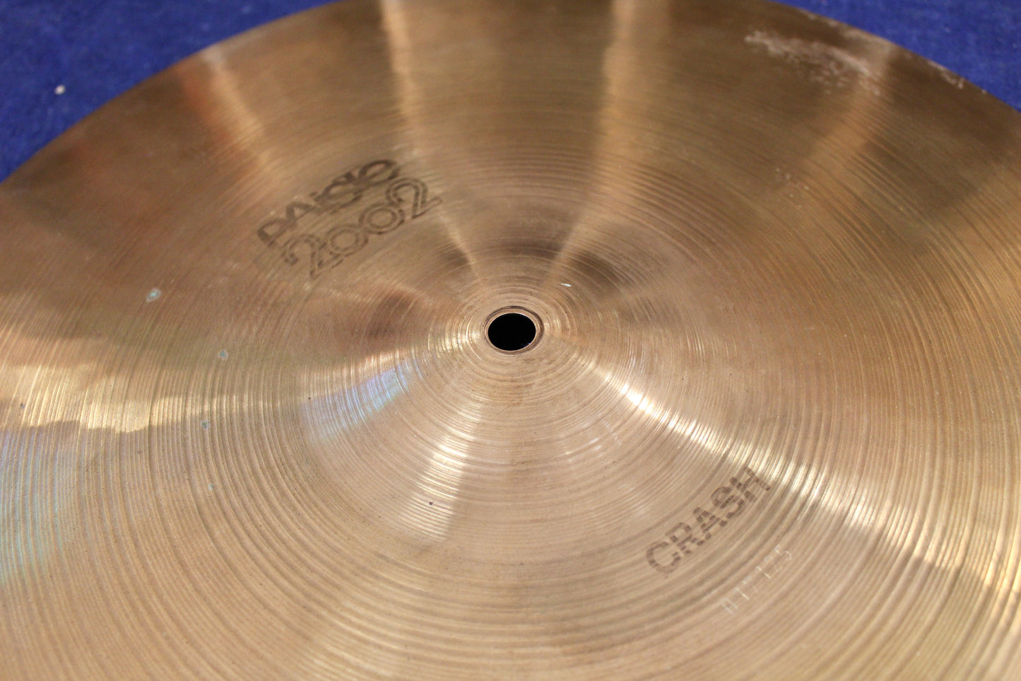 1980 Paiste 16" 2002 Black Label Crash 1021g